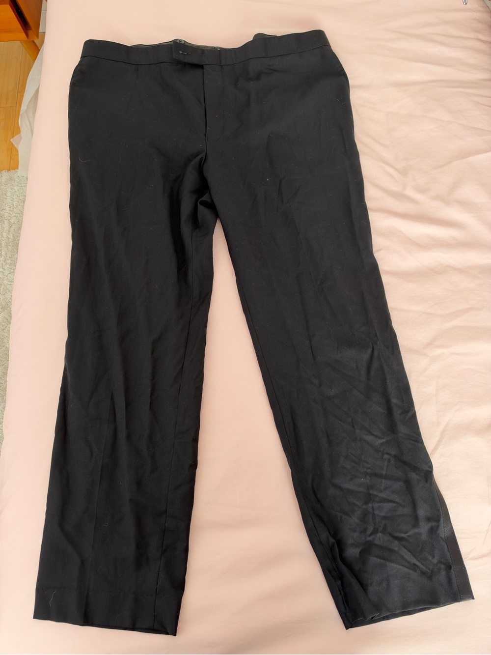 Michael Kors Black Men's Dress Trousers - Straight Leg